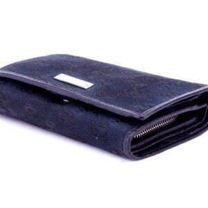 GUCCI Purse Black Silver Women 154258 Authentic secondhand